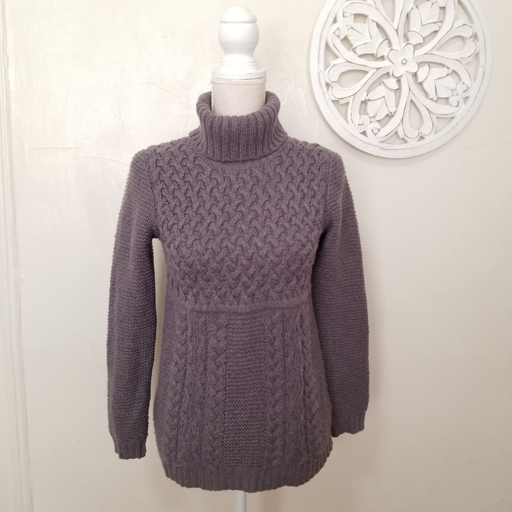 Boden size 4 turtle neck knitted wool sweater - Picture 4 of 8